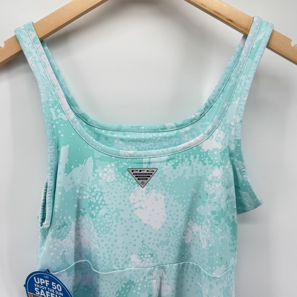 Columbia PFG Performance Freezer Dress Fishing Gear Aqua UPF 50 Small NWT - Picture 9 of 16